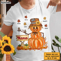 Personalized Fall Pumpkin Grandma T Shirt - Hoodie - Sweatshirt SB52 85O28 thumb 1