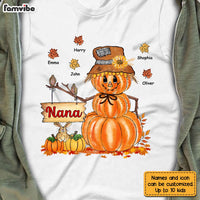Personalized Fall Pumpkin Grandma T Shirt - Hoodie - Sweatshirt SB52 85O28 thumb 1
