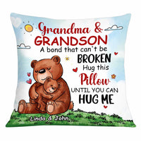 Personalized Grandma Grandkid Pillow SB51 33O34 thumb 1