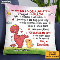 Personalized Granddaughter Dinosaur Pillow AG311 33O34 thumb 1