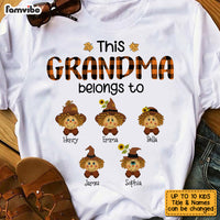 Personalized This Grandma Belongs To Fall T Shirt SB55 32O53 thumb 1