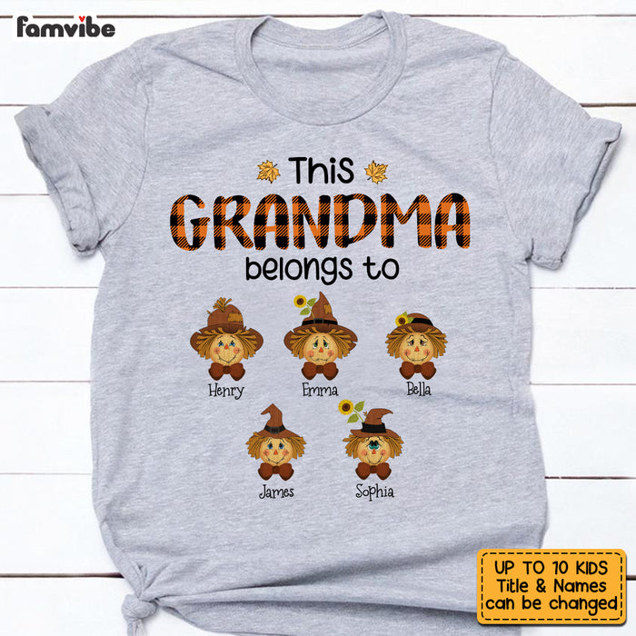 Personalized This Grandma Belongs To Fall T Shirt SB55 32O53 1