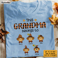 Personalized This Grandma Belongs To Fall T Shirt SB55 32O53 thumb 1