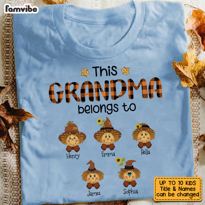Personalized This Grandma Belongs To Fall T Shirt SB55 32O53 1