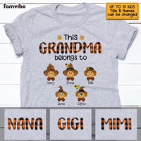 Personalized This Grandma Belongs To Fall T Shirt SB55 32O53 thumb 1