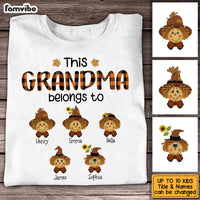 Personalized This Grandma Belongs To Fall T Shirt SB55 32O53 thumb 1