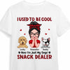 Personalized Dog Mom Snack Dealer Shirt - Hoodie - Sweatshirt SB63 30O47 1