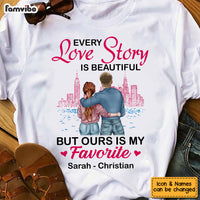 Personalized Couple Every Love Story Is Beautiful T Shirt - Hoodie - Sweatshirt SB61 32O53 thumb 1