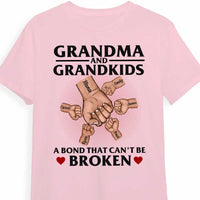 Personalized Grandma Grandkids A Bond Cant Be Broken Shirt - Hoodie - Sweatshirt SB81 33O34 thumb 1