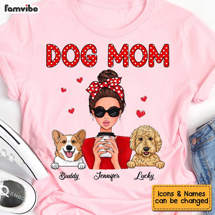 Personalized Dog Mom Shirt - Hoodie - Sweatshirt SB63 23O34 1