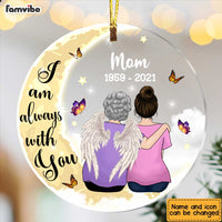Personalized Daughter Memo Circle Ornament SB71 85O47 thumb 1