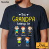 Personalized This Grandpa Belongs To Shirt - Hoodie - Sweatshirt SB72 30O34 thumb 1