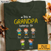 Personalized This Grandpa Belongs To Shirt - Hoodie - Sweatshirt SB72 30O34 thumb 1