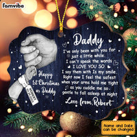 Personalized This Christmas I'll Be Snuggled Up From The Bump New Dad Benelux Ornament SB83 58O47 thumb 1