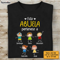 Personalized Abuela Spanish Grandma Belongs Shirt - Hoodie - Sweatshirt SB83 30O28 thumb 1