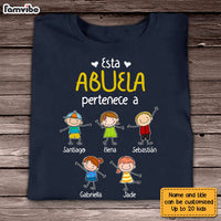 Personalized Abuela Spanish Grandma Belongs Shirt - Hoodie - Sweatshirt SB83 30O28 thumb 1