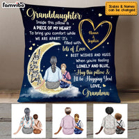 Personalized Granddaughter Hug This Pillow SB94 30O53 thumb 1