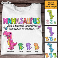Personalized Grandma Grandmasaurus Dinosaur Shirt - Hoodie - Sweatshirt SB91 23O47 thumb 1