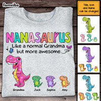 Personalized Grandma Grandmasaurus Dinosaur Shirt - Hoodie - Sweatshirt SB91 23O47 thumb 1