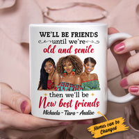 Personalized BWA Friends Until Old & Senile Mug AG71 95O34 thumb 1