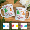Personalized Sisters By Heart Long Distance Watercolor Mug SB2417 30O34 1