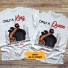 Personalized King And Queen Couple T Shirt SB103 65O57 1