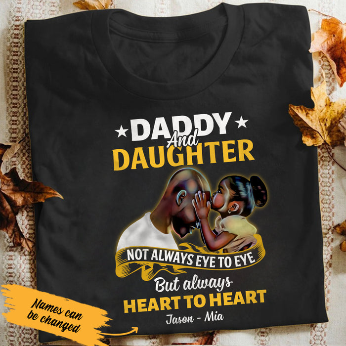 Personalized BWA Dad Heart To Heart T Shirt AG121 30O47 1