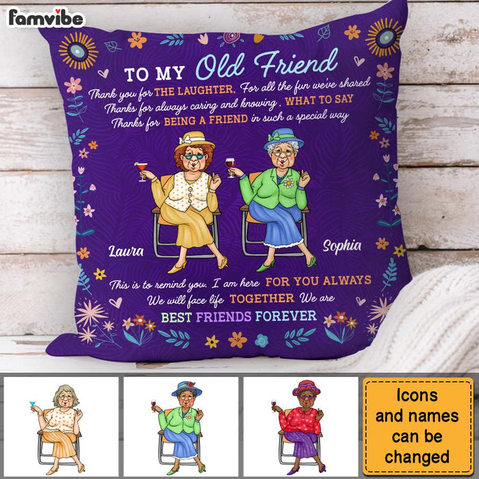 Personalized Gift For Friends Sister Thank You For Pillow 30693 1