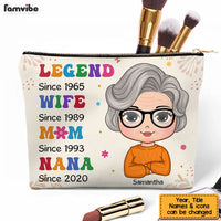 Personalized Gift For Mother Legend Wife Mom Cosmetic Bag 32242 thumb 1