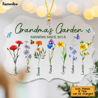 Personalized Grandma's Garden Benelux Ornament SB101 58O34 thumb 1
