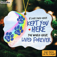 Personalized Dog Memo Rainbow Bridge Benelux Ornament Benelux Ornament SB102 30O53 thumb 1