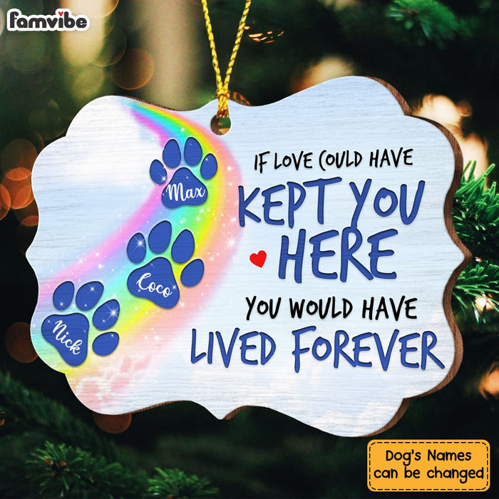 Personalized Dog Memo Rainbow Bridge Benelux Ornament Benelux Ornament SB102 30O53 1