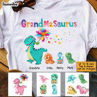 Personalized Grandmasaurus Colorful Flower Shirt - Hoodie - Sweatshirt SB122 30O53 thumb 1