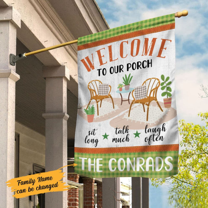 Personalized Porch Gardening Garden Flag JN242 95O58 1