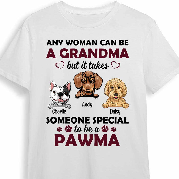 Personalized Dog Mom Pawma Shirt - Hoodie - Sweatshirt SB131 32O34 1