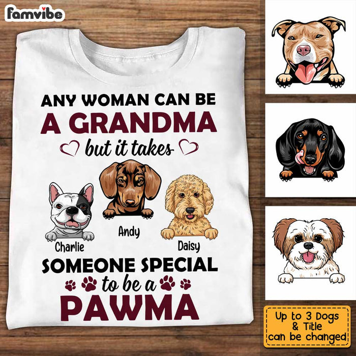 Personalized Dog Mom Pawma Shirt - Hoodie - Sweatshirt SB131 32O34 1
