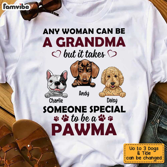 Personalized Dog Mom Pawma Shirt - Hoodie - Sweatshirt SB131 32O34 1