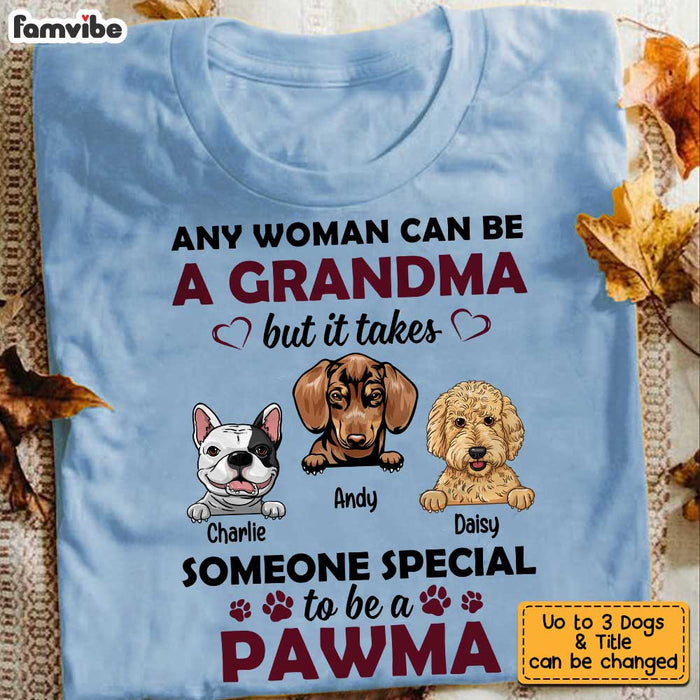 Personalized Dog Mom Pawma Shirt - Hoodie - Sweatshirt SB131 32O34 1