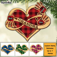 Personalized Grandma Infinity Heart Heart Ornament SB133 58O28 thumb 1