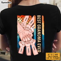 Personalized Grandma Ever Fist Bump Vintage Shirt SB134 58O53 thumb 1