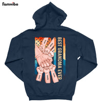 Personalized Grandma Ever Fist Bump Vintage Shirt SB134 58O53 thumb 1