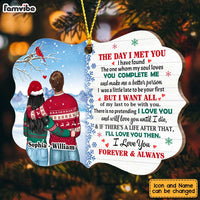 Personalized Couple The Day I Met You Christmas Benelux Ornament SB141 30O47 thumb 1