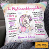 Personalized Granddaughter Unicorn Hug This Pillow SB142 85O34 1