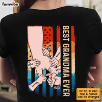 Personalized Fist Bump Grandma Vintage Shirt - Hoodie - Sweatshirt SB141 58O47 thumb 1