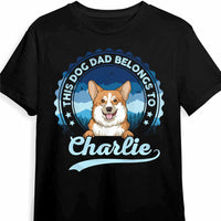 Personalized Dog Mom Dad Belongs To Shirt - Hoodie - Sweatshirt SB166 30O47 thumb 1