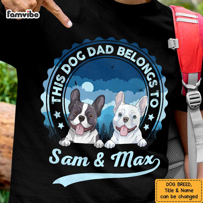 Personalized Dog Mom Dad Belongs To Shirt - Hoodie - Sweatshirt SB166 30O47 1