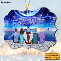 Personalized Memo Always Loved Never Forgotten Forever Missed Benelux Ornament SB143 30O53 thumb 1