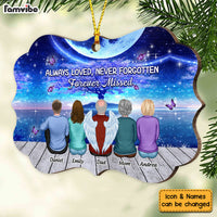 Personalized Memo Always Loved Never Forgotten Forever Missed Benelux Ornament SB143 30O53 thumb 1