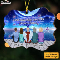 Personalized Memo Always Loved Never Forgotten Forever Missed Benelux Ornament SB143 30O53 thumb 1