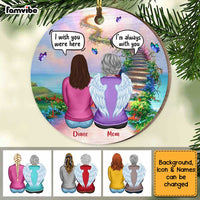 Personalized Memo Conversation Circle Ornament SB151 23O34 thumb 1
